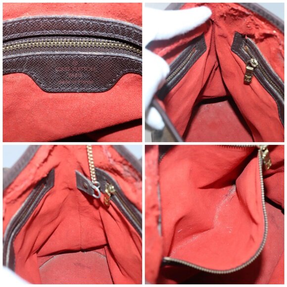 LOUIS VUITTON Damier Ebene Marais Shoulder Bag N42240 LV Auth BA3710 - Picture 15 of 16